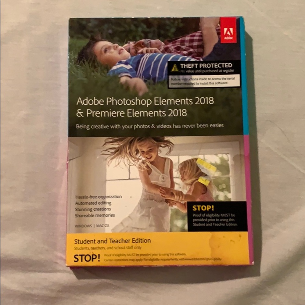 Adobe Photoshop Elements & Premiere Elements 2018